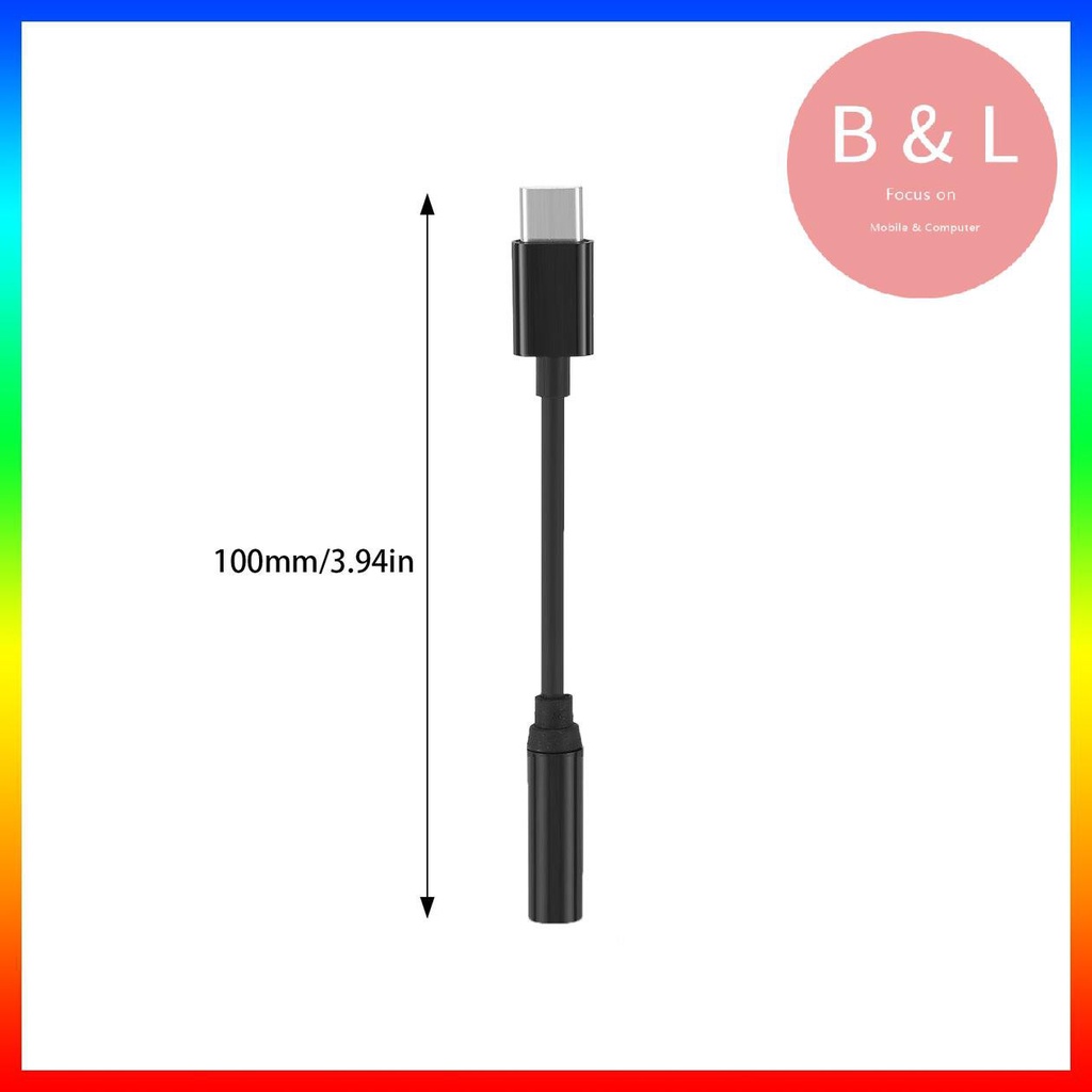 Bộ chuyển đổi mini type-c sang 3.5mm usb 3.1 type-c sang 3.5 aux chuyên dùng