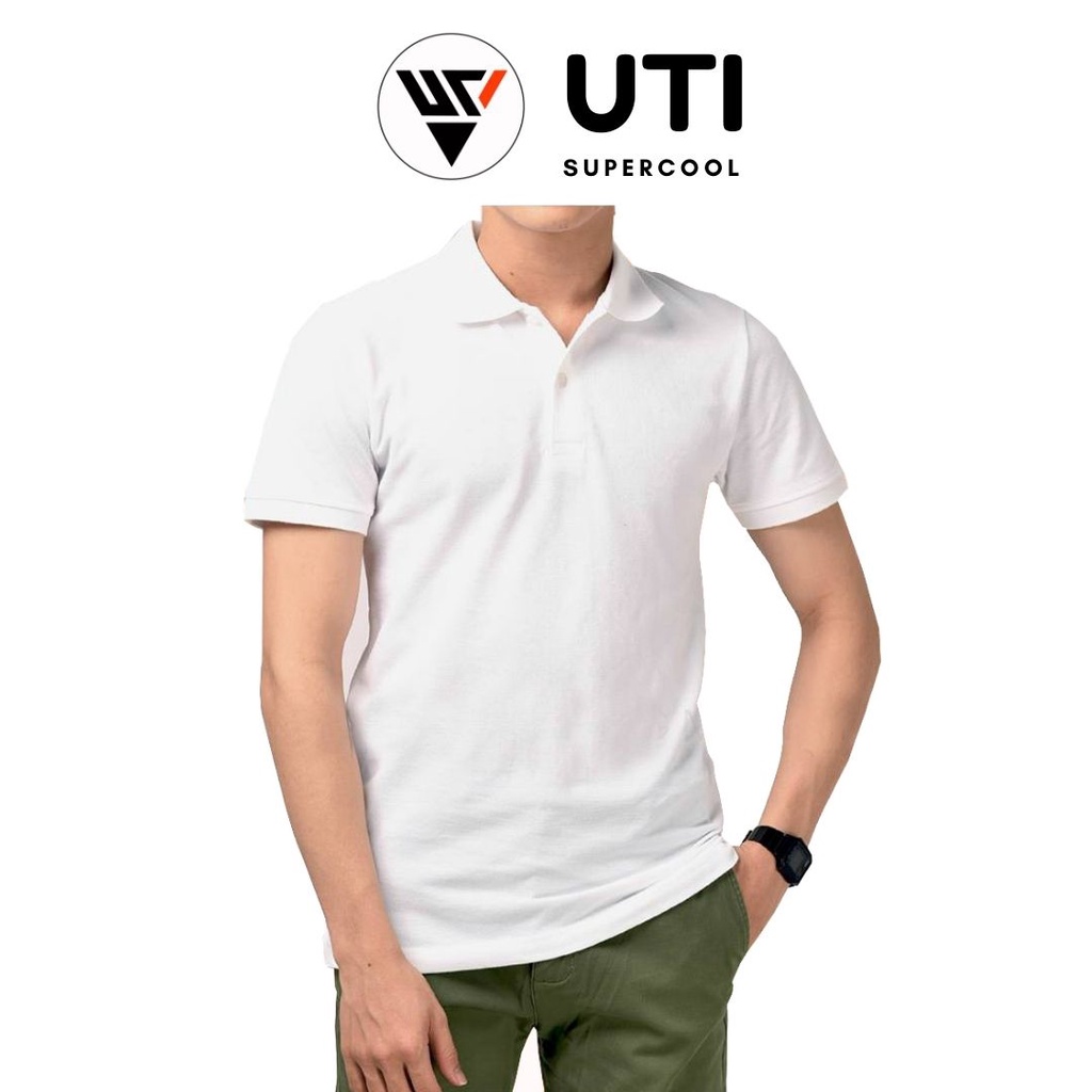 Áo Polo Nam cổ bẻ basic cộc tay vải cá sấu cotton phong cách trẻ trung chuẩn form