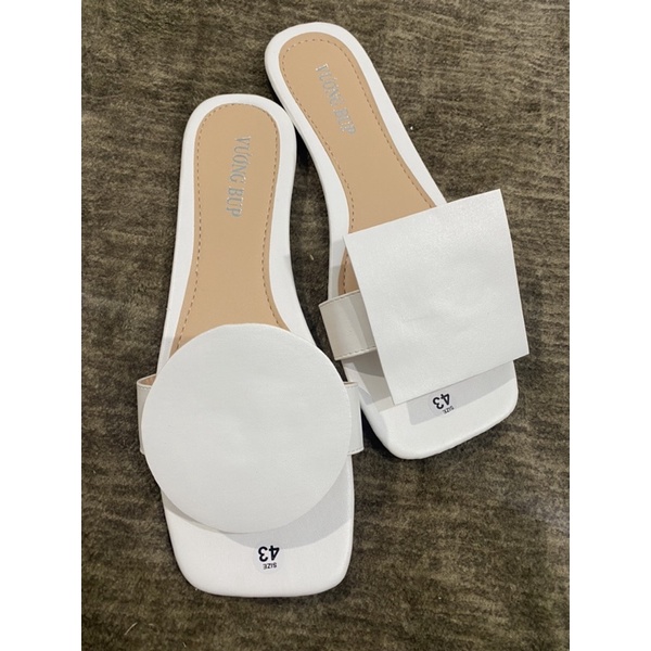 Dép vuông tròn big size 40_45 (có kèm ảnh thật )