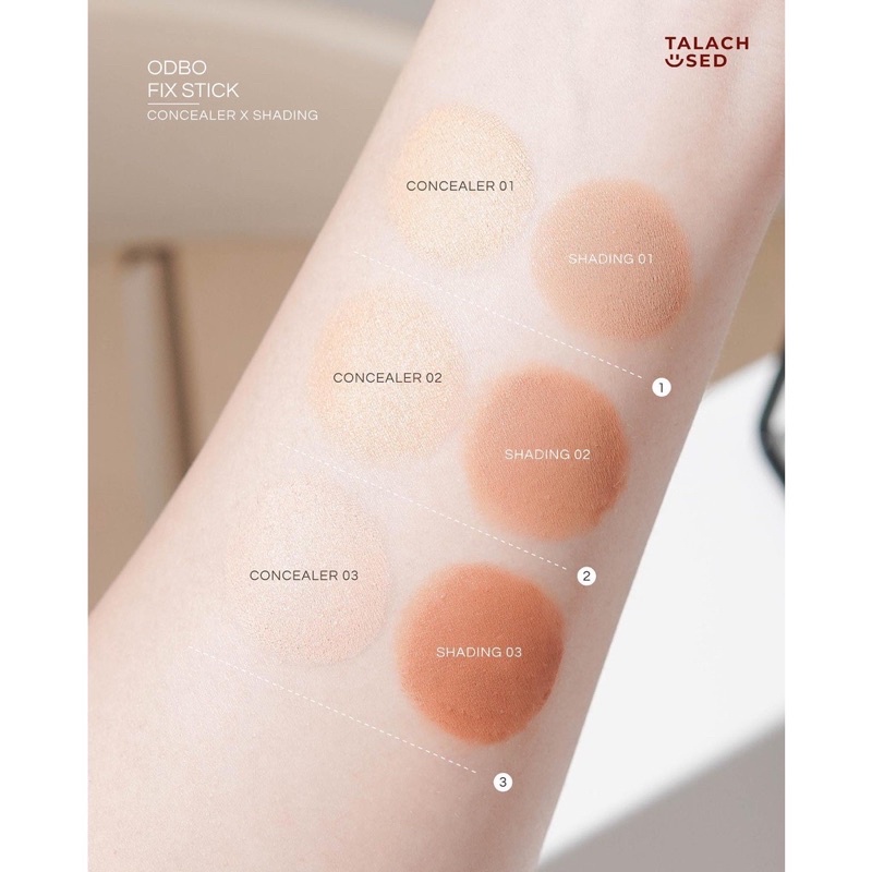 Thanh tạo khối và che khuyết điểm 2 đầu Odbo Fix Stick OD450 Thái Lan