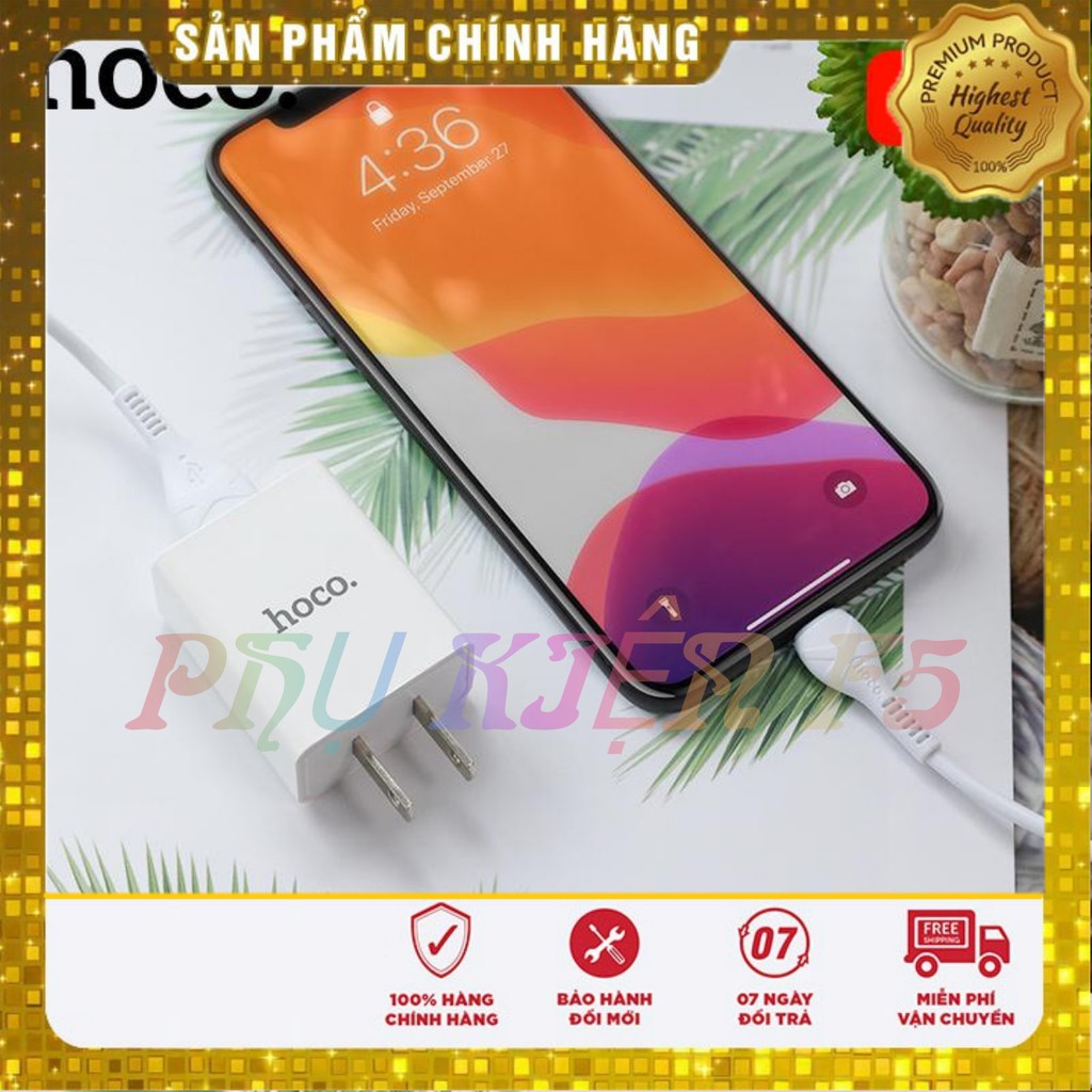 CỐC Sạc Nhanh 3.4A Micro và Type C Hoco S2 Plus 🌟 Hỗ Trợ Tất cả Cổng Sạc in/out - Bảo Hành Chính Hãng.