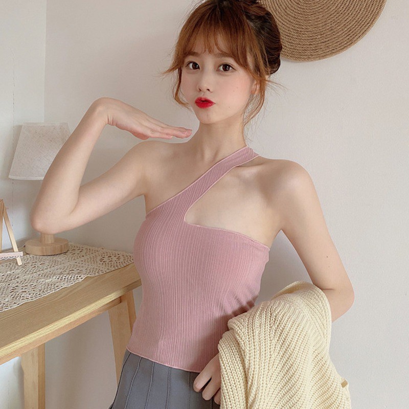 Áo khoác cardigan Set Áo Len Lửng Kèm Áo Không Tay Thời Trang Nữ Quyến Rũ