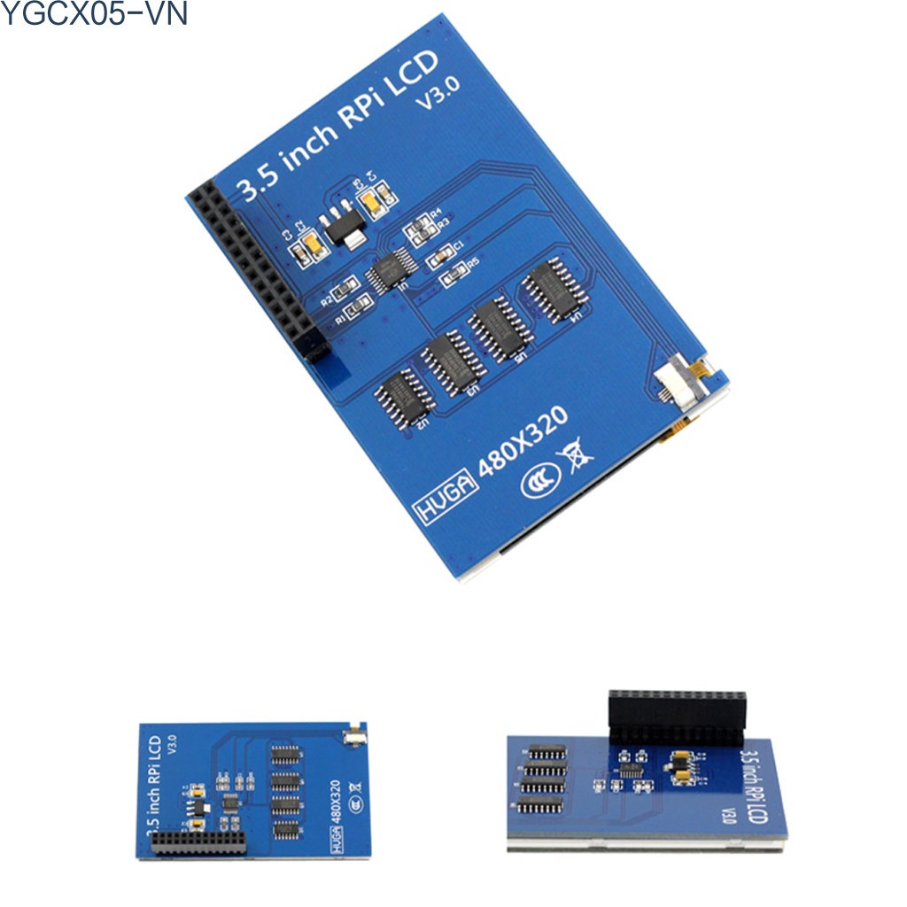 Màn Hình Cảm Ứng Lcd 3.5 Inch Tft 480x320 Tft Cho Raspberry Pi Model 4b / 3b + / 3b / 2b