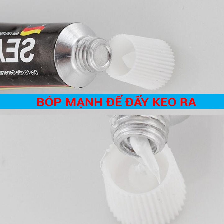 [ XÃ NHANH] Keo Dán Sealant Fix Dán Cơ Khí, Dán Inox Lên Tường Loại Tuýt 7g