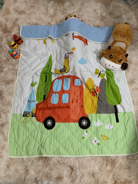 CHĂN HÈ TRẺ EM COTTON 100% 1m2x1m6 (SIZE ĐẠI)