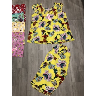 Đồ bộ tole lanh lửng mặc nhà MSH02