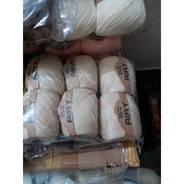 Sợi Airy giấy móc mũ nón, túi xách