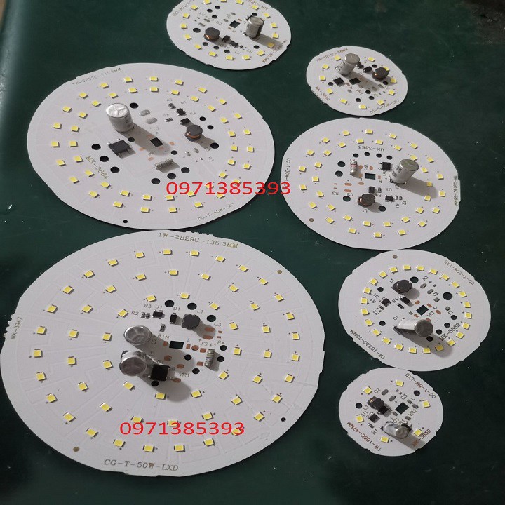 BỘ 3 BÓNG ĐÈN LED BÚP TRỤ SIÊU SÁNG 80W KHÔNG VỎ HỘP