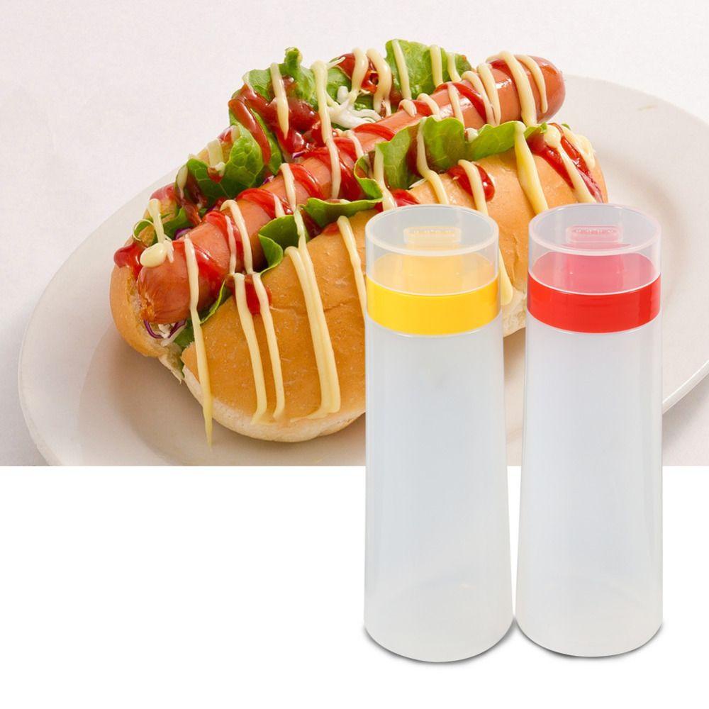 Bình Đựng Nước Sốt 4 Lỗ Bằng Silicone An Toàn Cho Nhà Bếp