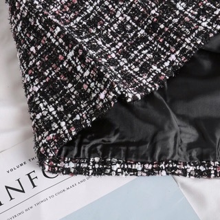 Chân váy dạ tweed