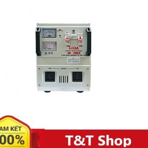 Ổn áp Lioa 7,5KVA dải 150 ( SH-7500II )