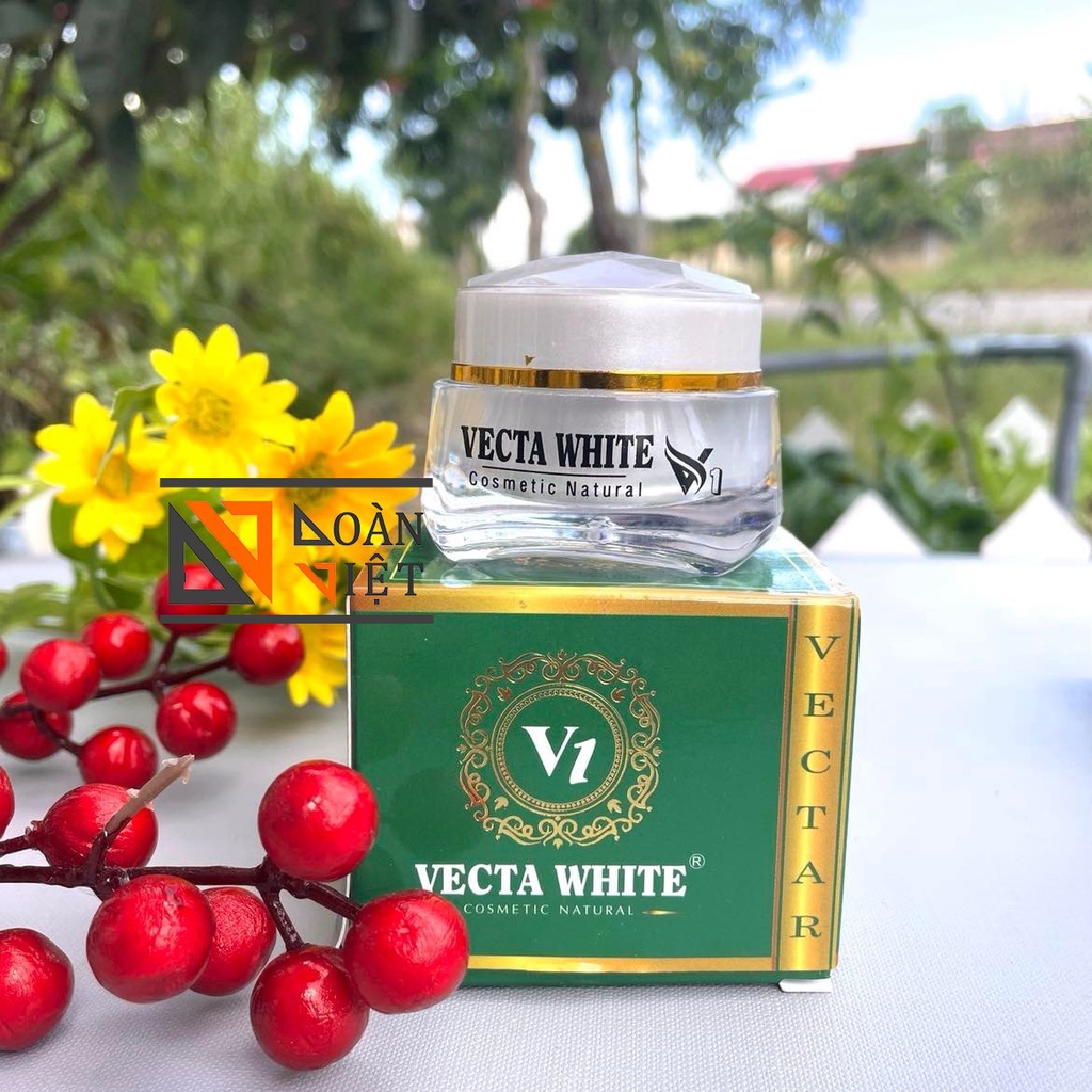 Kem FACE Vecta White V1, V2,V3, V4 - Thâm nám,Tàn nhang, Liền sẹo,phục hồi da ,Ngừa nếp nhăn, Se khit lỗ chân lông