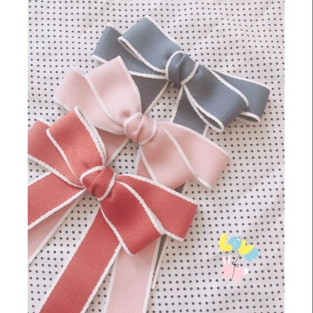 Cột tóc kẹp tóc nơ Valentine