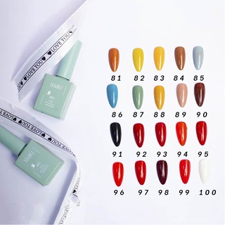 Sơn Móng Tay Habo, sơn gel hàn quốc 15ml chính hãng nhiều màu (81-100)