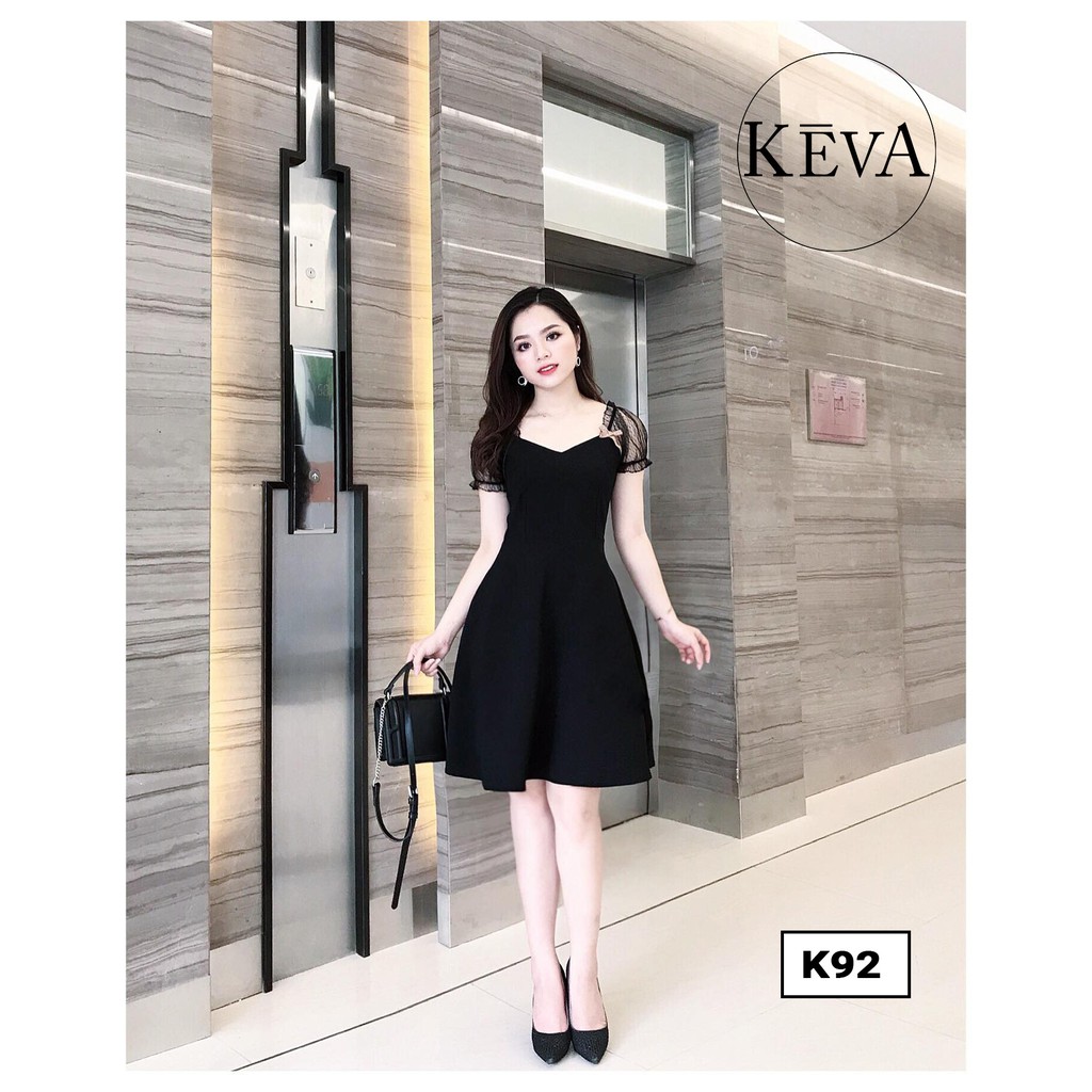 K92 - váy xòe công sở, đi chơi, dự tiệc
