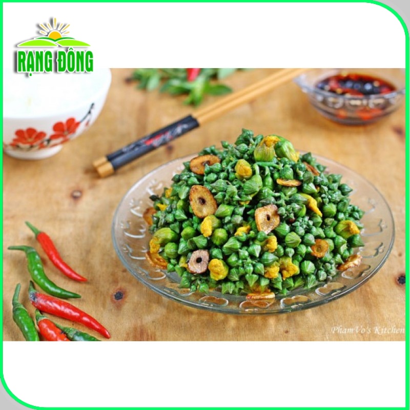 Hạt giống Mướp Siêu Nụ dễ chăm sóc, nụ cứng, dễ vận chuyển, trồng quanh năm (gói 1gr) - Hạt giống Rạng Đông