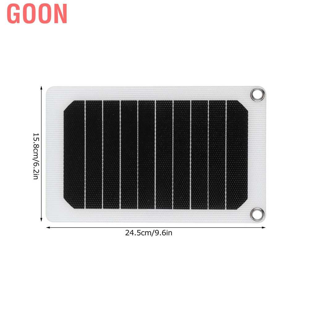 GOON Tấm Sạc Pin Năng Lượng Mặt Trời 1x 10w 6v