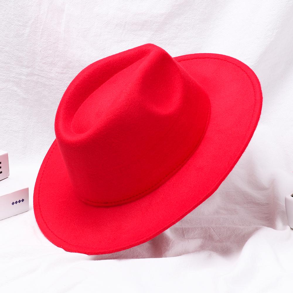 Mũ Fedora Rộng Vành Thời Trang Vintage Cho Nữ MIHAN1