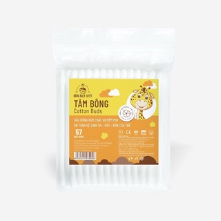 Tăm bông trẻ em gói 57que của Bông Bạch Tuyết