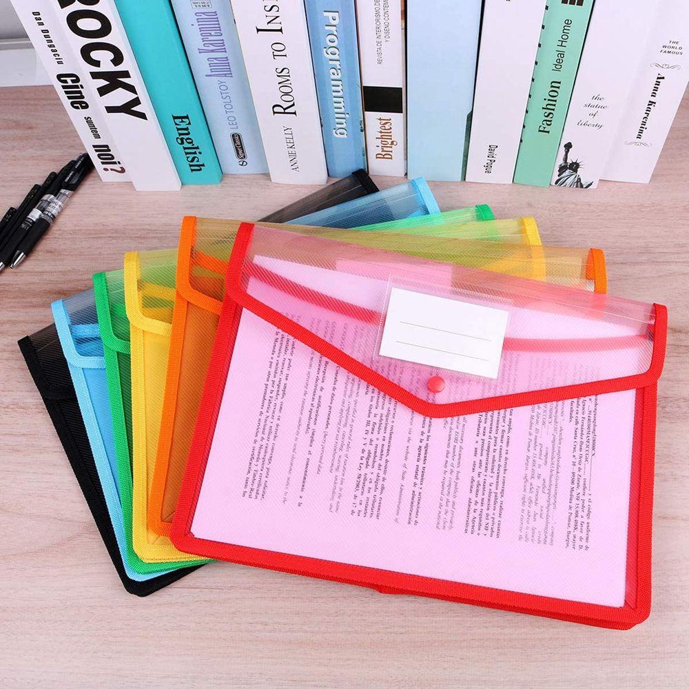 Back2 Bìa Đựng Tài Liệu Khổ a4 Bằng Nhựa Trong Suốt Chống Thấm Nước