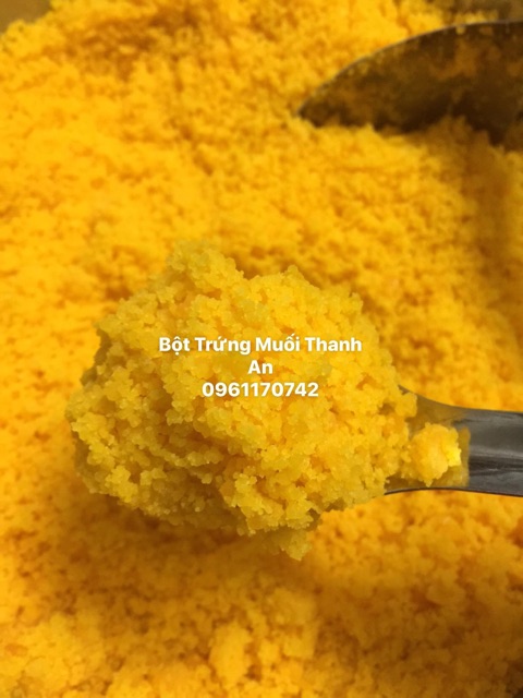 Bột trứng muối đóng gói 500gr/1 túi