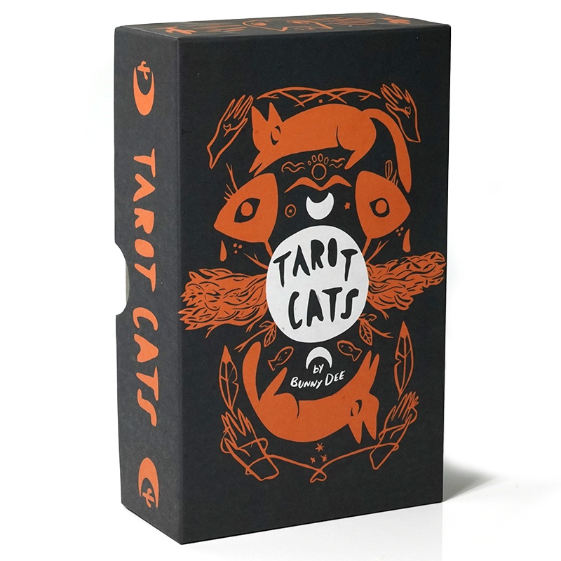 Bộ Bài Tarot Cat a 78 Lá Kích Thước Lớn 13 * 8 * 4cm