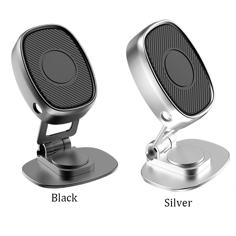 1 Giá Đỡ Điện Thoại/GPS Bằng Hợp Kim ABS Có Thể Gập Gọn Cho Xe Hơi