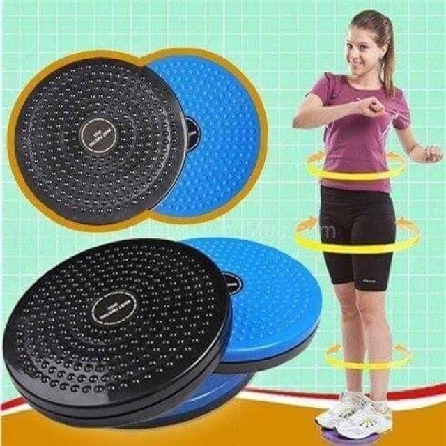 ĐĨA XOAY EO BÀN XOAY EO GIẢM CÂN GIẢM MỠ BỤNG TẬP THỂ DỤC 360 ĐỘ CHO EO THON TIỆN DỤNG TẠI NHÀ