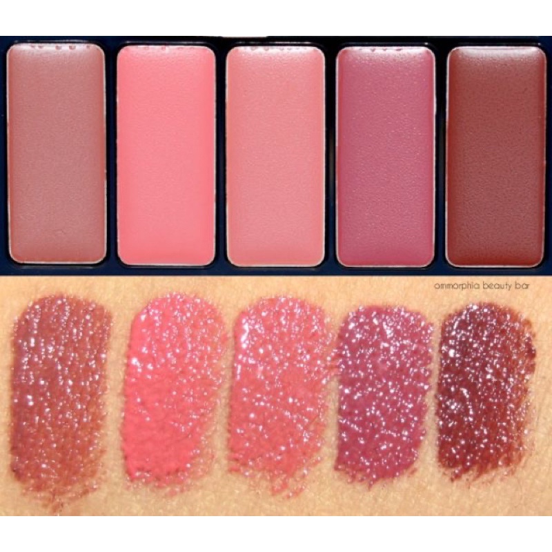 SALEVO -bảng son môi L'oreal 5 màu Trầy mặt
