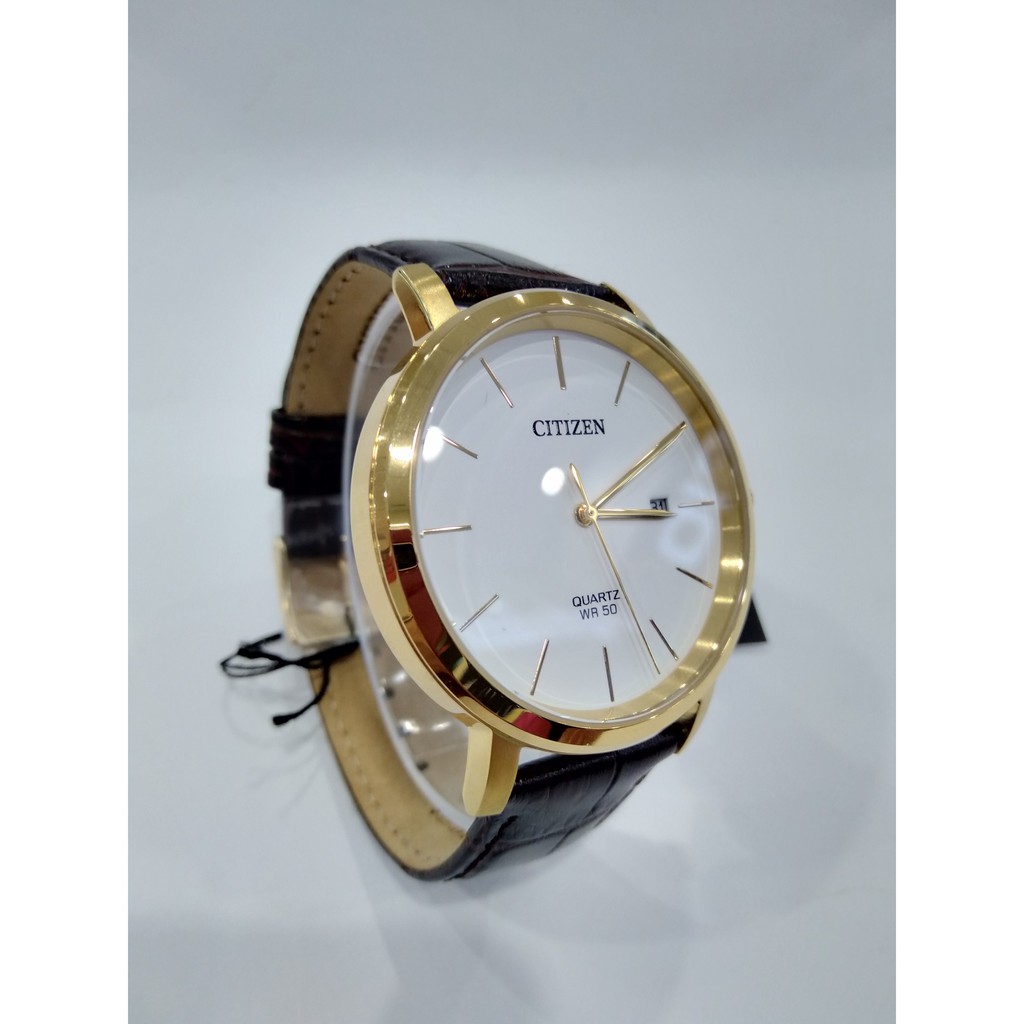 Đồng hồ nam Citizen chính hãng BI5072-01A, dây da