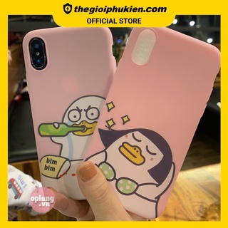 ốp lưng iphone hình vịt dễ thương ốp iphone từ 6 đến 11 pro max - a88