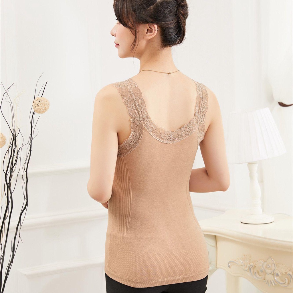 Áo Lót Sát Nách Lót Lông Giữ Ấm Plus Size Cho Nữ