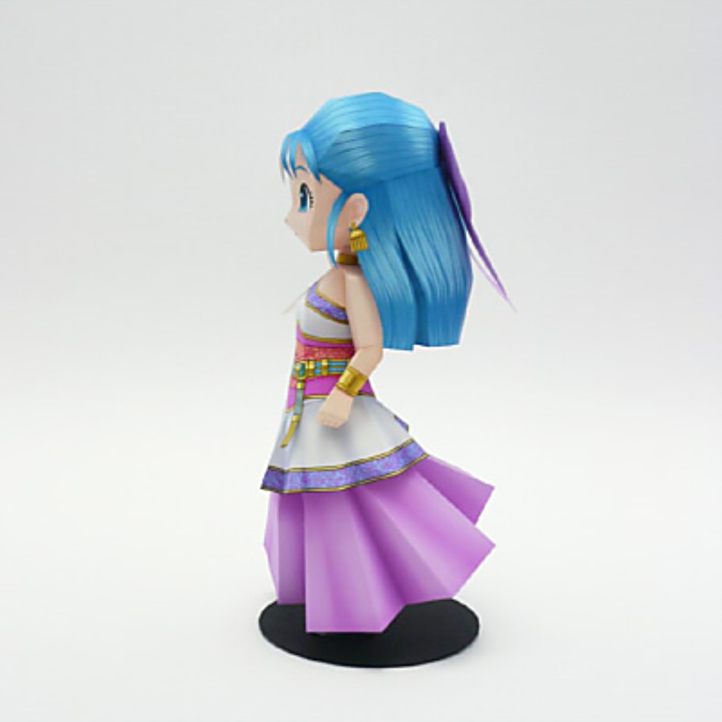 Mô hình giấy Anime Game Nera Briscoletti (Flora) - Dragon Quest V