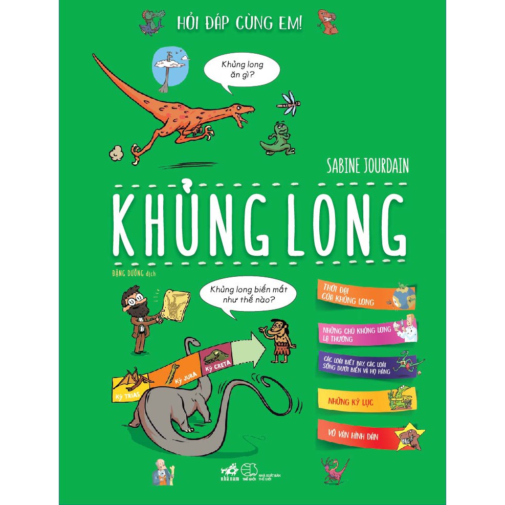 Sách - Hỏi Đáp Cùng Em - Khủng Long