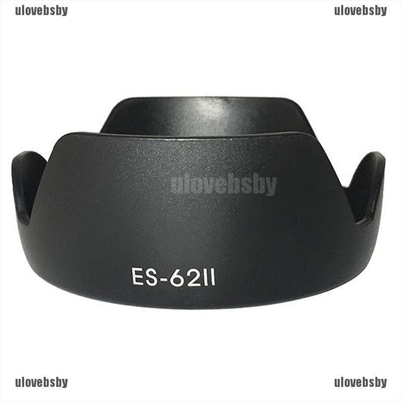 【ulovebsby】ES-62 II Bayonet Lens Hood for Canon EOS EF 50mm f/1.8 II ES62II