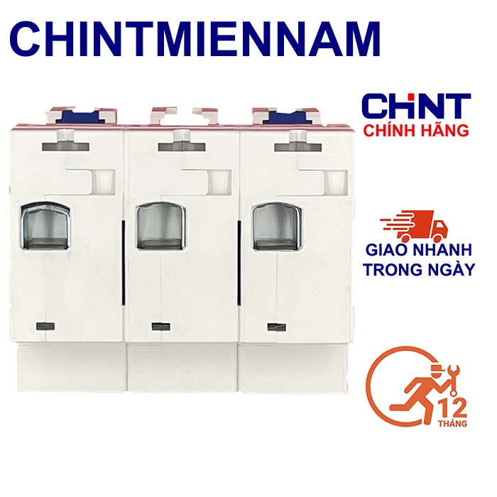 Cầu Dao Aptomat An Toàn MCB NXB-125 3P 80A-125A 3 Pha 10Ka Hãng CHINT