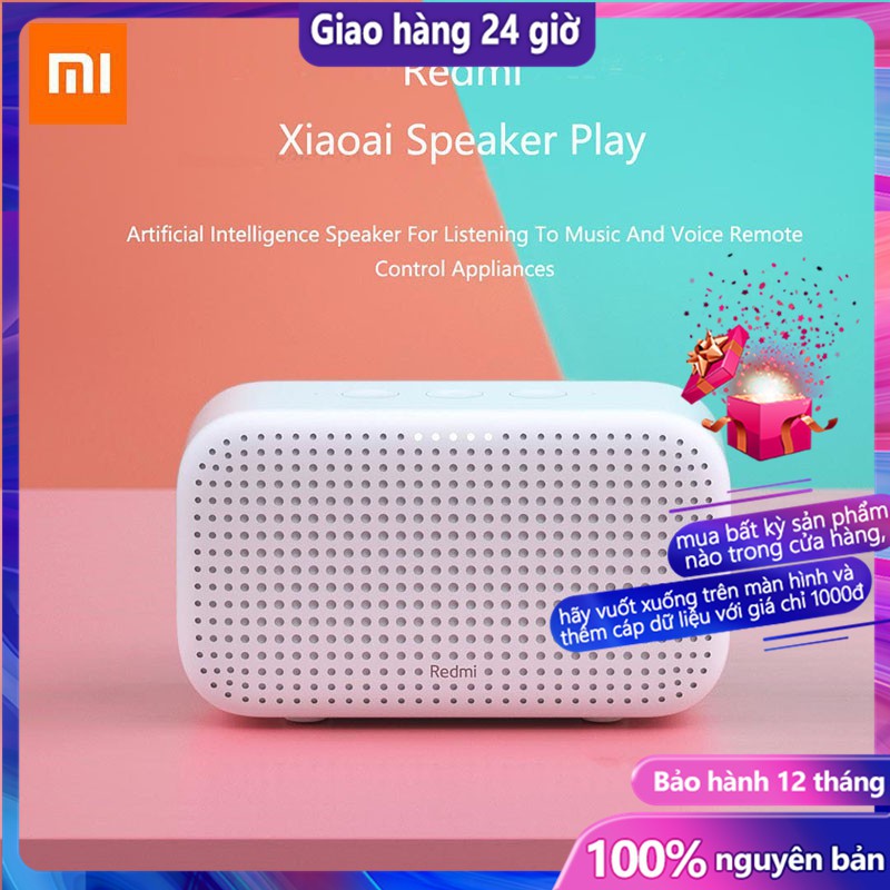 Xiaomi Redmi XiaoAI playing wireless portable bluetooth speaker AI smart voice control AI voice control Mini bluetooth radio speaker