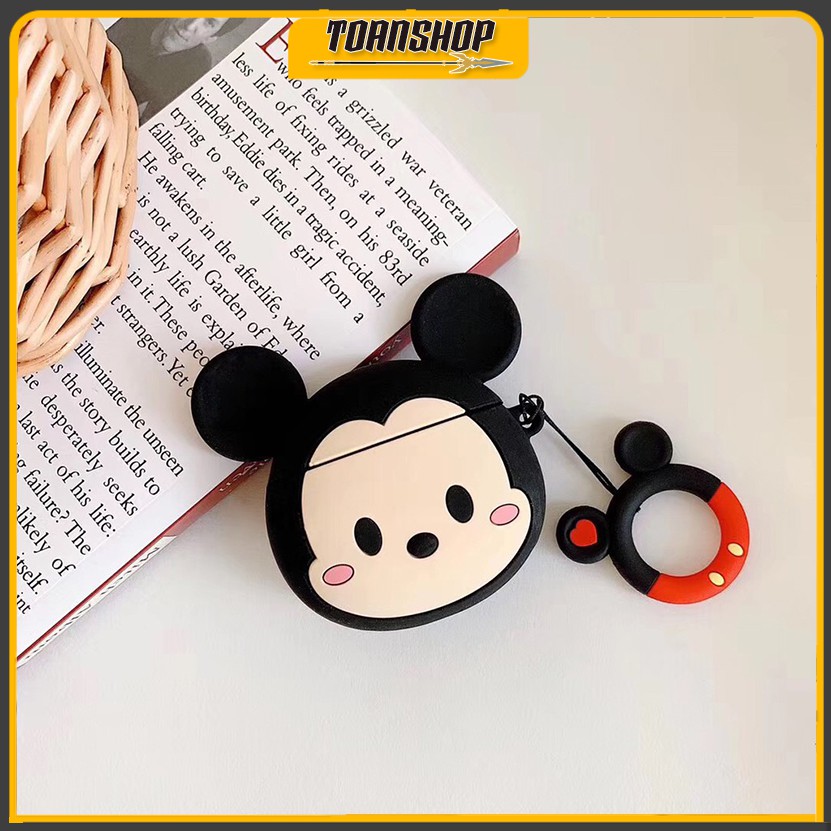 Vỏ bao Airpods - Case Airpod airpod 3 Pro  MICKEY MOUSE Siêu xinh