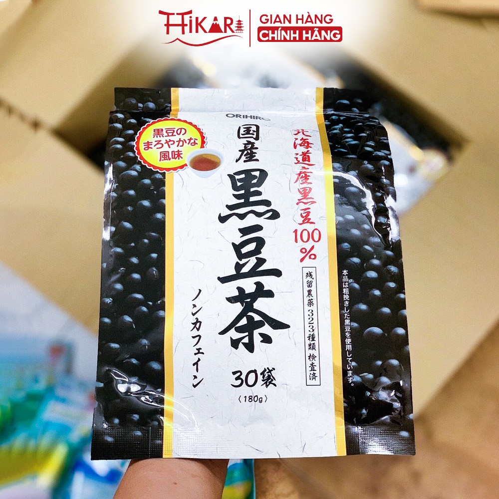 Trà đậu đen Orihiro Nhật Bản 30 gói/túi