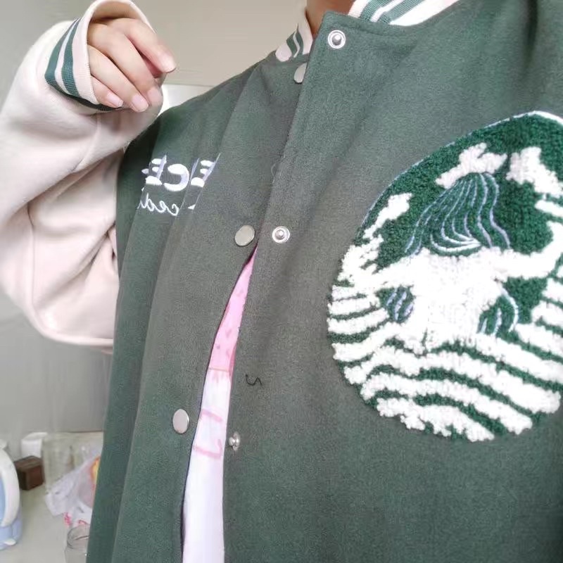 Áo khoác Bomber Varsity Jacket nam nữ Vencede thiết kế mới 2021