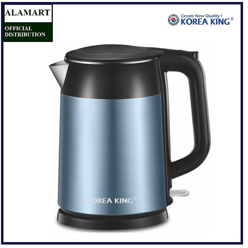 [Mã ELMS05 giảm 5% đơn 300k]Bình đun siêu tốc 1.7L Korea King KKT- 3251DW