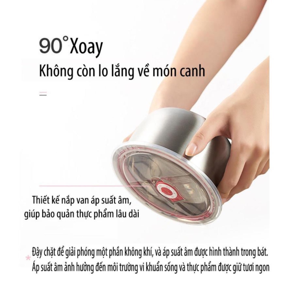 Hộp cơm cắm điện văn phòng 2 tầng 4 khay inox giữ nhiệt, tự nấu chín thưc ăn, hâm nóng đồ ăn bảo hành 12 tháng