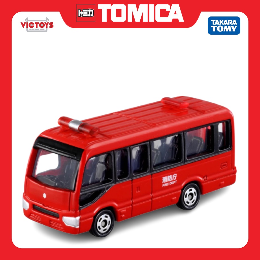 Bộ Xe Mô Hình Cứu Hỏa Tomica Fire Engine Collection Firetruck Set 217312 Fullbox Chính Hãng Takara Tomy - Victoys