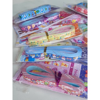 Giấy xếp sao cuộn hình nơ - Đại Sỉ