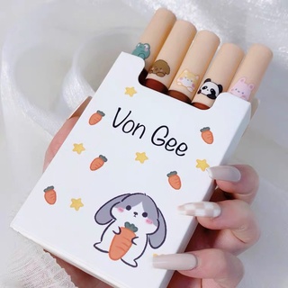 Set 5 cây son vongee hộp thỏ cute