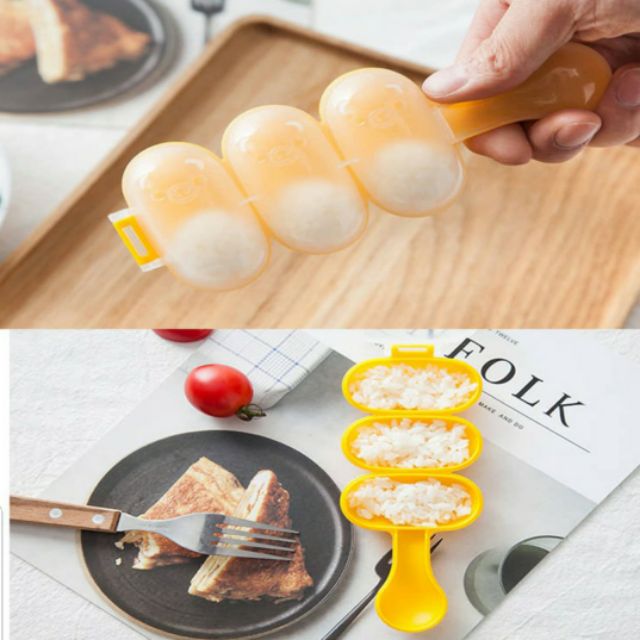 Khuôn lắc cơm tạo viên tròn cho bé ăn dặm