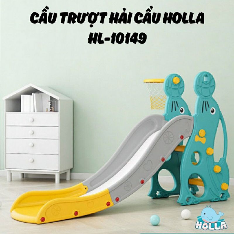 CẦU TRƯỢT ĐƠN HẢI CẨU HOLLA CHO BÉ  CHÍNH HÃNG