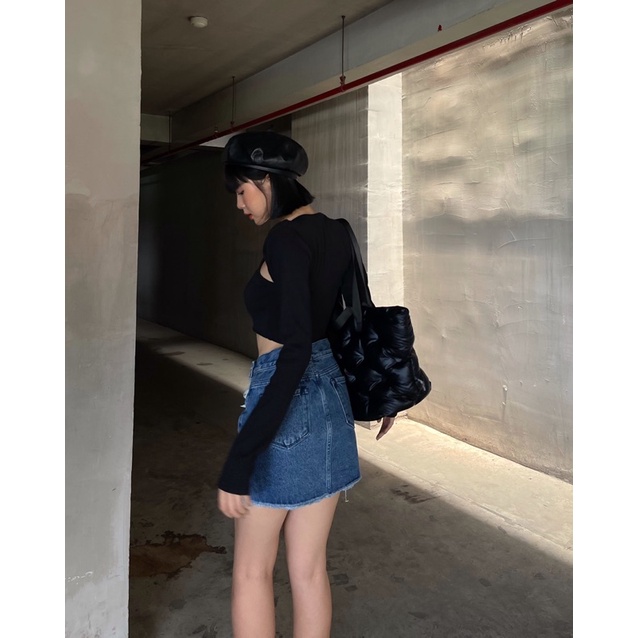 Chân váy tà lệch (ảnh shop chụp)