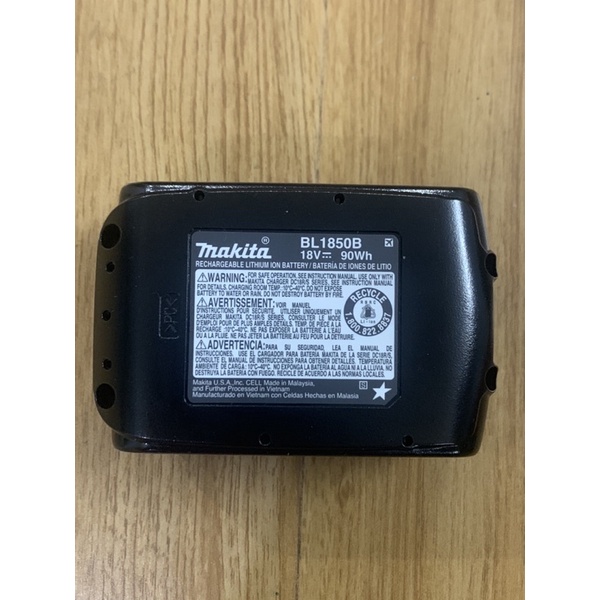 Vỏ pin Makita chính hãng 18V 3A,4A,5A dùng cho mạch zin báo pin