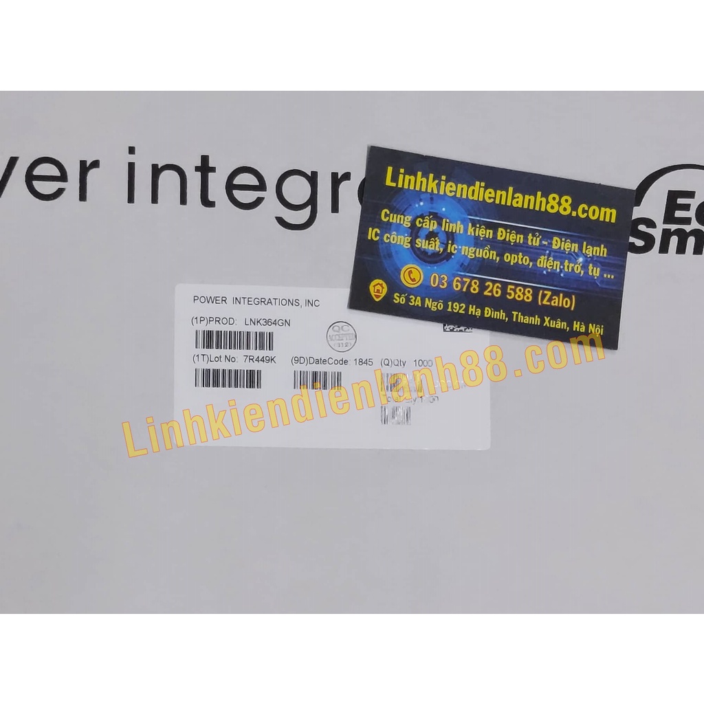IC Nguồn LNK364GN mới chính Hãng 100% !
